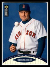 1996 Collector's Choice Gold Signature #101 Roger Clemens   Boston Red Sox