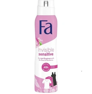 26,44€/L - 6x Fa Deodorant Spray Invisible Sensitive - Rose & Weißdorn - 150ml - Bild 1 von 1
