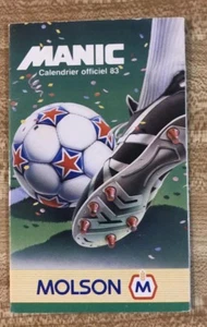 1983 Montreal Maniac Soccer Schedule - Picture 1 of 2