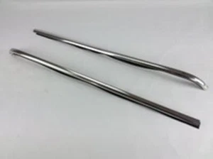 Mercedes Center Chrome Moulding, Trunk Trim New OEM W114 W115 - Picture 1 of 3