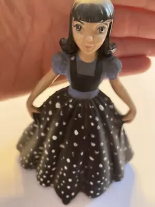 Vintage Mädchen im Kleid Keramik Dekor Holland Form Kunst Display Figur Statue C3 - Bild 1 von 12