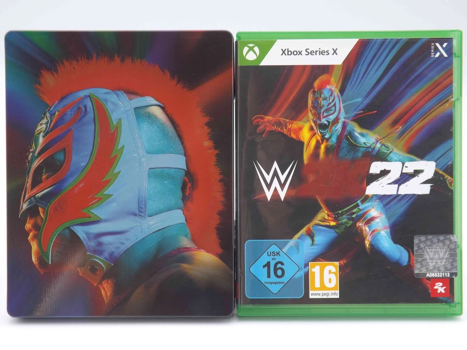 WWE 2K22 - Steelbook - (Microsoft Xbox Series X) Spiel in OVP - SEHR GUT - Bild 1 von 1