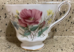 ROYAL GRAFTON FINE BONE CHINA ENGLAND FLORAL PINK Tea cup ONLY - Picture 1 of 6