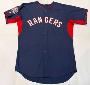 Majestic Etobicoke Rangers #18 Canadian Baseball Jersey XL Navy Blue Sewn - Picture 1 of 8