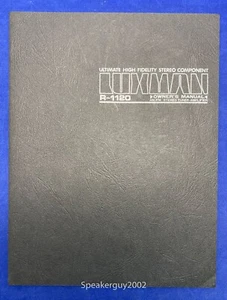Manuale del proprietario originale Luxman - Ricevitore R-1120 - Foto 1 di 1