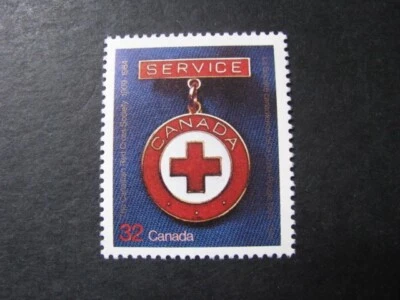 Emisión de estampillas de Canadá Cruz Roja completa Scott # 1013 lote sin usar 2... ¡Envío gratuito! Foto 1 de 4