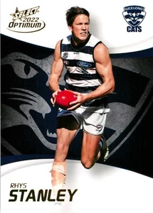 2022 GEELONG CATS AFL Premiers Card RHYS STANLEY Optimum - Bild 1 von 3