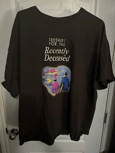 Gildan Beetlejuice Teeshirt For The Recently Deceased Tee Shirt 4XL XXXXL NWOT - Picture 1 of 2