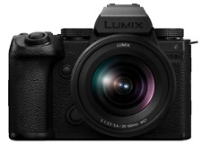 Panasonic Full-Size Mirrorless SLR Camera Standard Zoom Lens Kit Black DC-S5M2XK