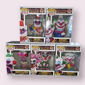 Killer Klowns from Outer Space Funko Pop Lot of 5 Shorty Spikey Fatso Jumbo Baby - Picture 1 of 8