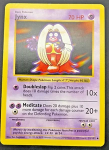 Jynx NM/LP - Base Set, Shadowless - Pokemon TCG - Picture 1 of 2