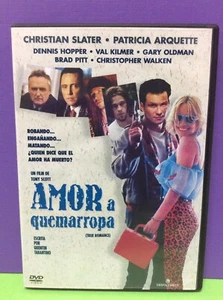 AMOR A QUEMARROPA- VAL KILMER,BRAD PITT- DVD- USADO GARANTIZADO - Imagen 1 de 3