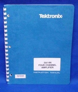 Tektronix 5A14N 4 Channel Amplifier Manual w/SCHEMATICS - Picture 1 of 1