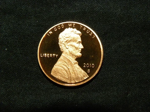2010 Lincoln Shield Cent  S - Proof - Uncirculated Cover