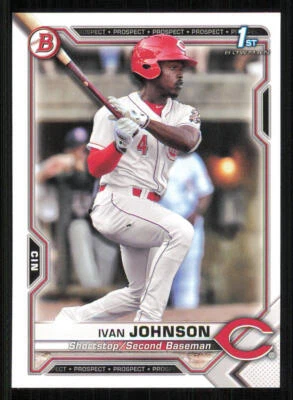 2021 Bowman Prospects #BP149 Ivan Johnson - Image 1 of 2