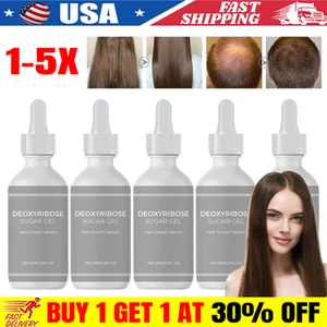 1-5 Stück Desoxyribose Zucker Gel Haarwachstum, Zucker Haarwachstumsserum gegen Haarausfall - Bild 1 von 17