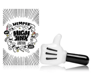 4.8" Hemper Cartoon Hand Pipe - Thumbs up Cartoon Hand Shape - New - Picture 1 of 2