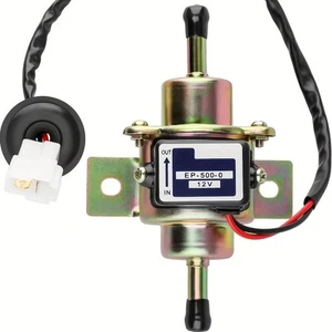 Pompa carburante elettrica universale 12V 3-6 PSI adatta per carburatore, tosaerba, diesel - Foto 1 di 8