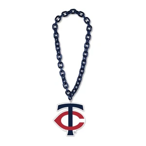 WinCraft Minnesota Twins Big Chain Logo Necklace - Picture 1 of 1