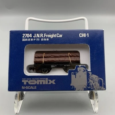 Vintage Tomix 2704 JNR Freight Car CHI-1 Logging Flatcar Japan Unused RARE - Image 1 of 4