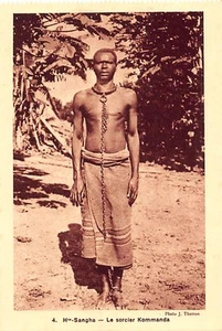 Central African Republic - Haute-Sangha - The sorcerer Kommanda, arrested after - Picture 1 of 2