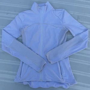 Lululemon Jacket Womens Define White Stretch Full Zip Athletic - Picture 1 of 8