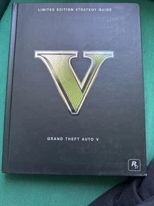 Grand Theft Auto V GTA 5 Limited Edition Strategy Guide Hardcover Includes Photo - Afbeelding 1 van 2