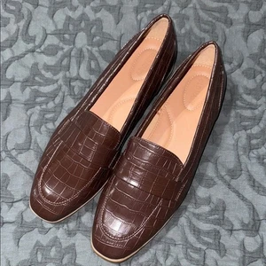 Old Navy Damen Gr. 9,5 City Loafer Chocolate Slipper - Bild 1 von 11