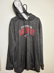 Fanatics Columbus blaue Jacken Hoodie Herren 3XL grau Pullover authentisch Pro - Bild 1 von 4