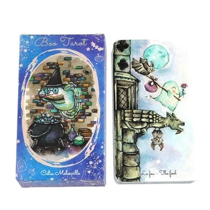 Tarot Decks | 78 Cards English Edition Divination Tarot Boo Table Board Game - Foto 1 di 12