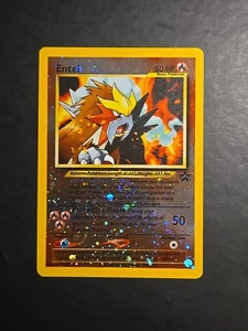 Pokemon Neo Entdeckung Entei Reverse Holo BSP 34 MP - Bild 1 von 2