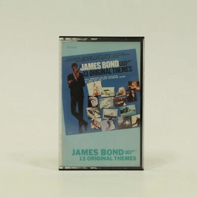 James Bond 007 – 13 Original Movie Themes Cassette Tape 1983 Vintage - Image 1 of 3