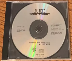 LOU REED "HOOKYWOOKY RARE ORIGINAL 1996 USA CD SINGLE PROMO - Picture 1 of 2