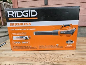 RIDGID R01601B 18V Brushless Cordless Blower 510CFM 130MPH (Tool Only) Brand New - Picture 1 of 6