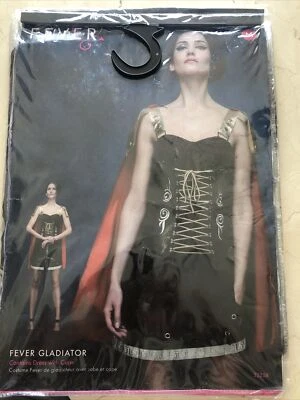 Сексуальный Хэллоуин взрослых женщин римский гладиатор костюм w плащ Médium размер новый! - Изображение 1 из 2