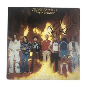 Lynyrd Skynyrd Gary Rossington Signed Autographed Street Survivors Vinyl Album - Picture 1 of 12