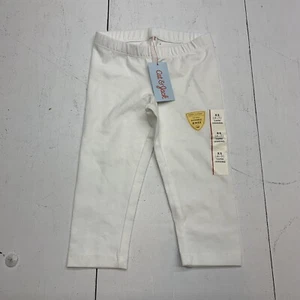 Cat & Jack Girls White Capri Leggings Size XS - Picture 1 of 5