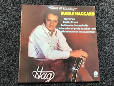 MERLE HAGGARD - STARS OF COUNTRY 1975 HOLLAND LP CAPITOL 5C050.82023 NEAR MINT - Image 1 of 4