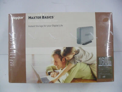 NEW Maxtor Personal Storage 3200 (160GB, USB 2.0 & 1.1, 7200RPM) - Image 1 of 4