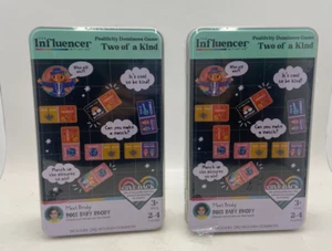 NEW 2 Wevell The Influencer Two Of A Kind Educational Dominoes Games Sealed - Picture 1 of 8