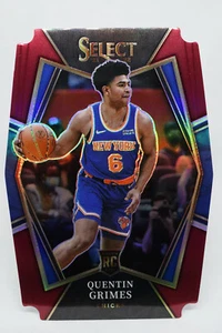 2021-22 Select Premier #159 Maroon Prizm Die-Cut 78/175 Quentin Grimes Rookie - Picture 1 of 2