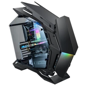 Mech Warrior Computer Game Chassis ATX ARGB Aluminum-Magnesium Alloy Case Black - Picture 1 of 48