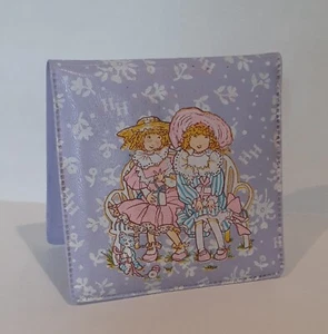 Vintage Holly & Hobbie Mirror wallet 3.5x3.5 inches - Picture 1 of 3