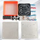 For DIY Clock Rotating LED Electronic Digital Learning Board DC5V DS1302 W/Shell