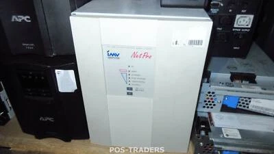 IMV UPS NETPRO 600 600VA 360W UPS USV Power Backup 2-Port 28AH 24V White 240V - Bild 1 von 3