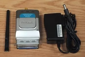 Genuine D-Link (DP-G301) 2.4 GHz Wireless Print Server with Power Supply *READ* - Picture 1 of 10