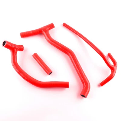 Manguera de silicona roja Fit HUSQVARNA TE410 TE570 TC570 SM570 TE610 TC610 SM610 92-08 Foto 1 de 4