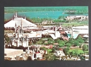 Walt Disney World Luftaufnahme von Magic Kingdom UNP Vintage Postkarte ca. 1970er #01110362 - Bild 1 von 6