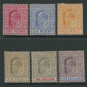 BAHAMAS, COMO NUEVO, #37-42, OG LH, WMK 2, LIMPIO Y SÓLIDO - Imagen 1 de 1