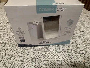 Conair - Crystal Clear LED Makeup Storage Case - Mirror - Picture 1 of 6
